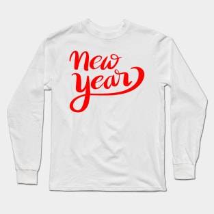 Merry christmas and happy new year Long Sleeve T-Shirt